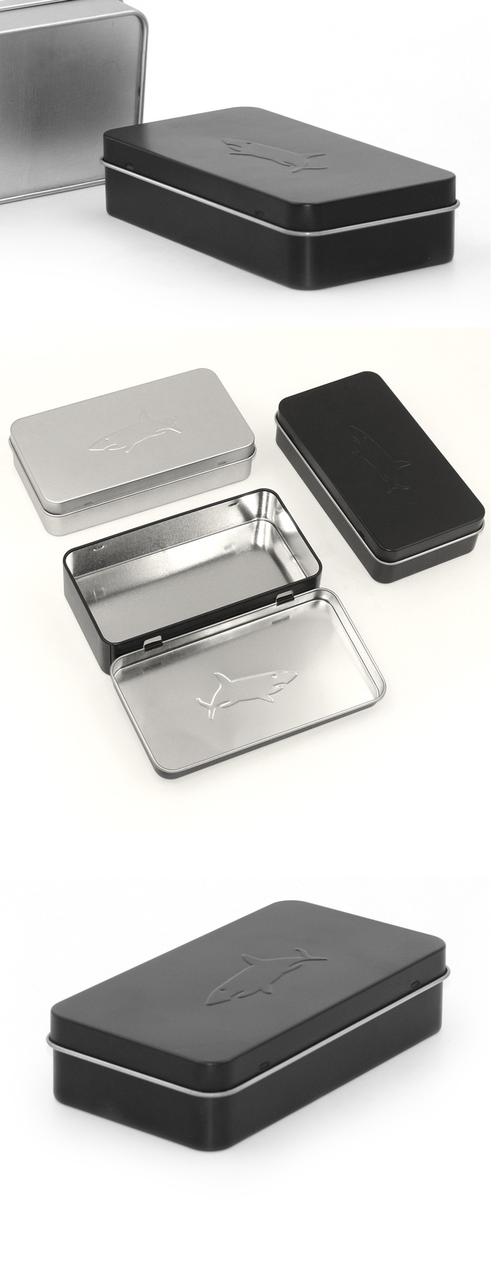东莞工厂批发定制 连体翻盖铁盒，多用途包装解决方案
